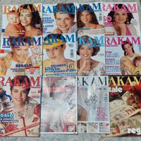 LOTTO 18 RIVISTE DI MODA- RICAMO - UNCINETTO RAKAM