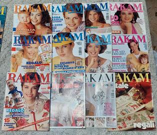 LOTTO 18 RIVISTE DI MODA- RICAMO - UNCINETTO RAKAM