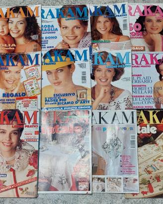LOTTO 18 RIVISTE DI MODA- RICAMO - UNCINETTO RAKAM