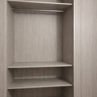 Armadio a tetto con ante scorrevoli