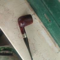 pipa vintage in argento 