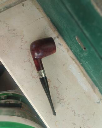 pipa vintage in argento 