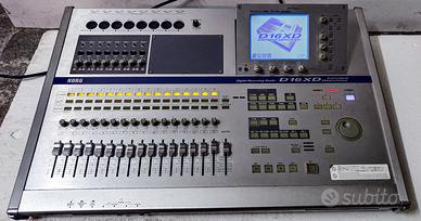 Korg D16XD digital recording studio