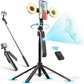 Face tracker tripod ringlight
