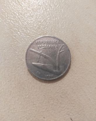 Rarissime 10 lire 1953 asse io invertitoaltremonet