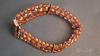 Bracciale argento e pietre