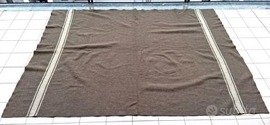 Coperta militare italiana anni '60 cm. 207 x 158