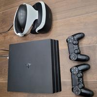 Play Station 4 Pro 1tb Ps4 + 2 joypad