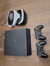 Play Station 4 Pro 1tb Ps4 + 2 joypad