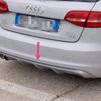 Estrattore / diffusore / rear diffuser post