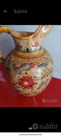 VASO DERUTA + CIGNO IN VETRO DI MURANO