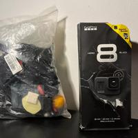 GoPro HERO8 Black Bundle usato + accessori extra