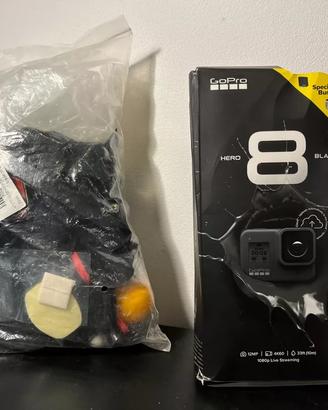 GoPro HERO8 Black Bundle usato + accessori extra