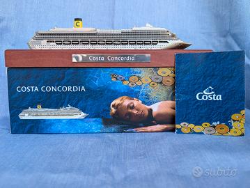 modellino Costa concordia 