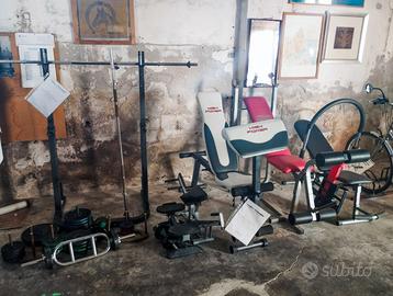 Attrezzi palestra casalinga