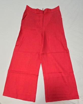 Pantaloni Palazzo MAX&Co. – Rosso Corallo tg 44
