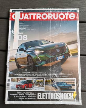 Quattroruote nuovi, mai aperti.