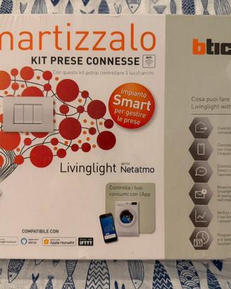 BTicino Livinglight Netatmo kit prese smart