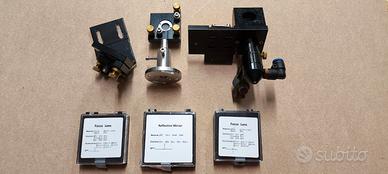 Kit testa laser CO2 + lenti e specchi