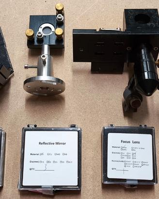 Kit testa laser CO2 + lenti e specchi