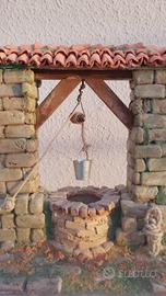 artistico pozzo per presepe
