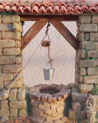artistico pozzo per presepe
