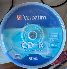 CD Verbatim - 700 Mb - 52x - 80min