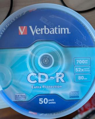 CD Verbatim - 700 Mb - 52x - 80min