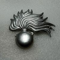 Fregio alluminio carabinieri da berretto