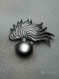 Fregio alluminio carabinieri da berretto