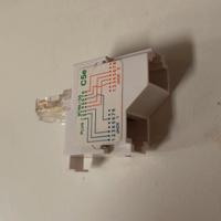 Sdoppiatore lan splitter cavo rete rj45