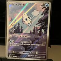 Carta Pokemon Vanillite 111/86 IR - Fuoco Bianco