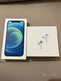 Apple iphone 12 mini 128 gb+Airpods Pro 2