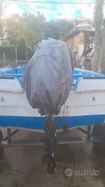 Barca allegra 4.30 e motore suzuki 30 cv 4 tempi