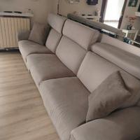 Divano con movimento relax elettrico