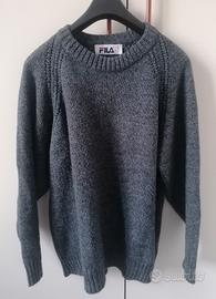 Maglione Uomo Fila. Tg. XL. Antracite. Vintage. 