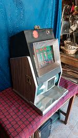Vecchia Slot Machine Anni 50 60 funzionante 