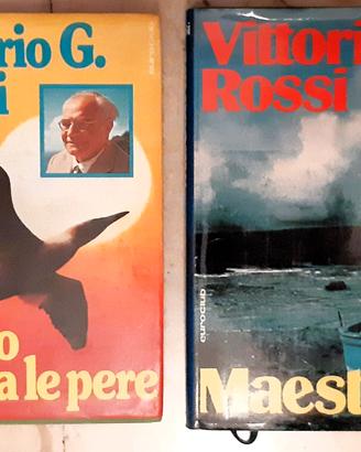 2libri 4€ V.G.ROSSI Maestrale+L'orso sogna le pere