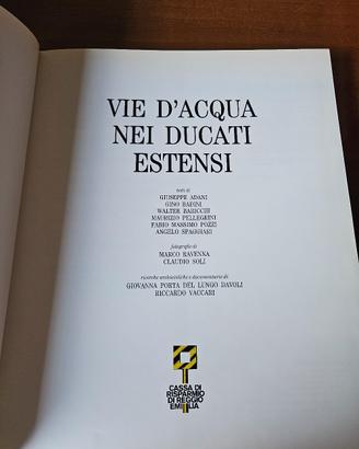 vie d acqua nei ducati estensi 