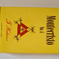 Vecchia scatola sigari cubani collezione vuota