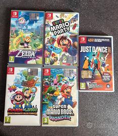 Giochi vari nintendo switch