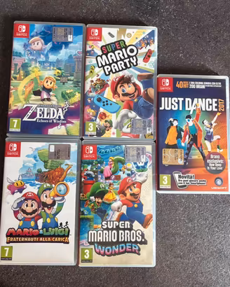 Giochi vari nintendo switch