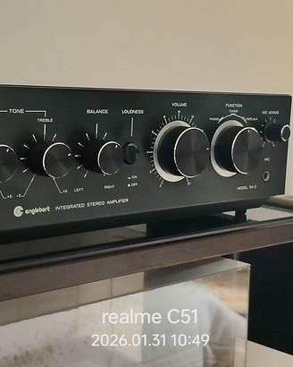 AMPLIFICATORE HIFI ENGLEBERT SA-2 RARISSIMO