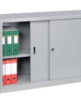 Mobile basso in metallo sopralzo 120x45x90h