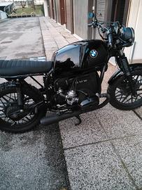 moto BMW R65 nera