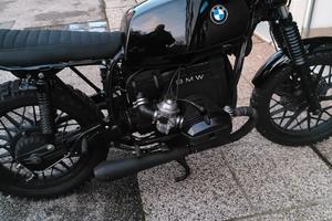 moto BMW R65 nera