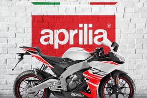 Aprilia RS 125 Kingsnake White