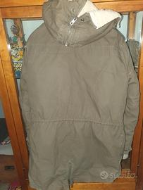 Parka giaccone pesante pull&bear color marrone