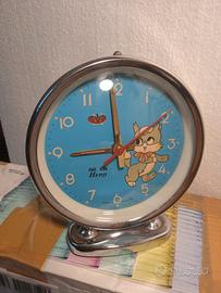 Sveglia animata con gatto