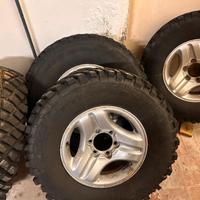 Ruote complete neve&fuoristrada land cruiser